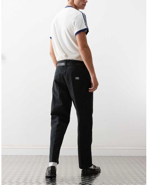 Obey Gray Hardwork Carpenter Pants for men