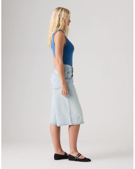 Levi's Blue Super Baggy Jort