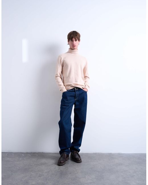 Topman – essential – strick-rollkragenpullover in Multicolor für Herren