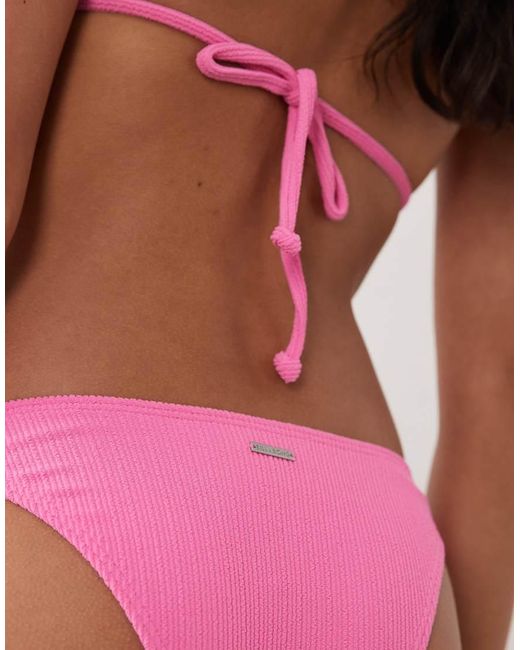 Billabong Pink High Rise Bikini Bottom