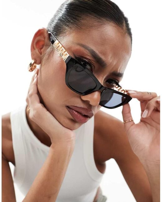 ALDO Novosini Cat Eye Sunglasses in White Lyst UK