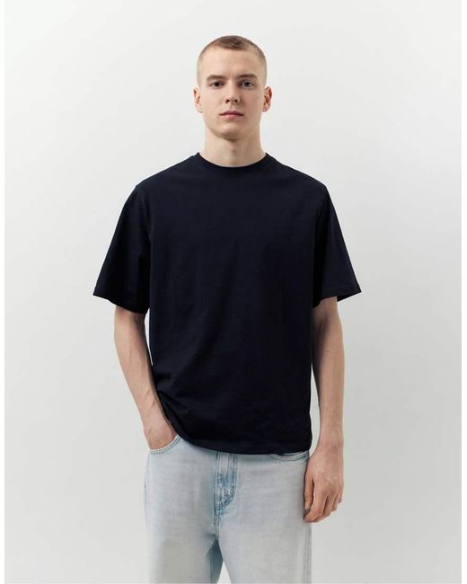 Pull&Bear Blue 2-pack Of Basic T-shirts for men