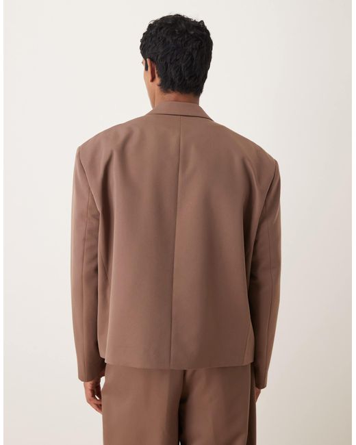 Veste ASOS pour homme en coloris Brown