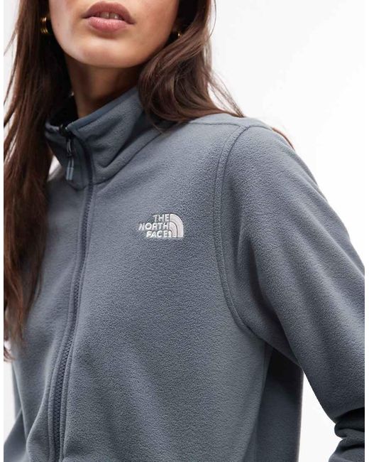 The North Face Blue Glacier 100 Full Zip Fleece