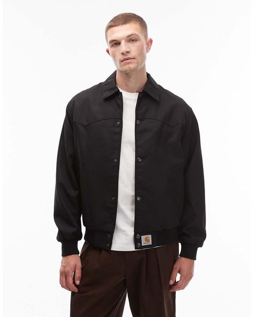 Carhartt Black Ray Bomber Jacket for men