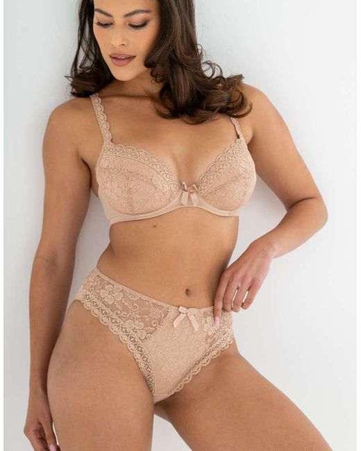 Pour Moi Natural Rebel High-Leg Brief