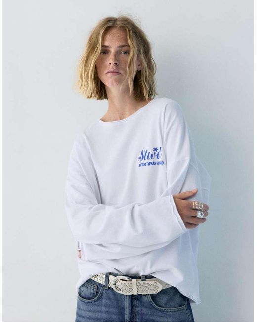 Pull&Bear Stwd in het White