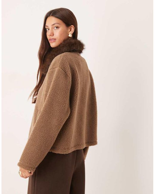 Giacca di ASOS in Brown