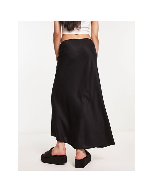 Sottoveste gonna shop nera