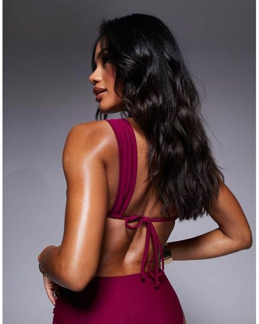 Moda Minx Bikinitopje Met Schelpen in het Red