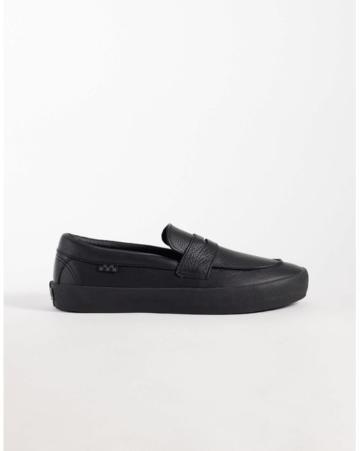 Vans Black – skate – loafer