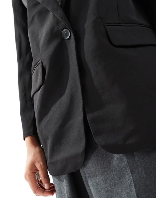 ONLY Black Oversized Blazer