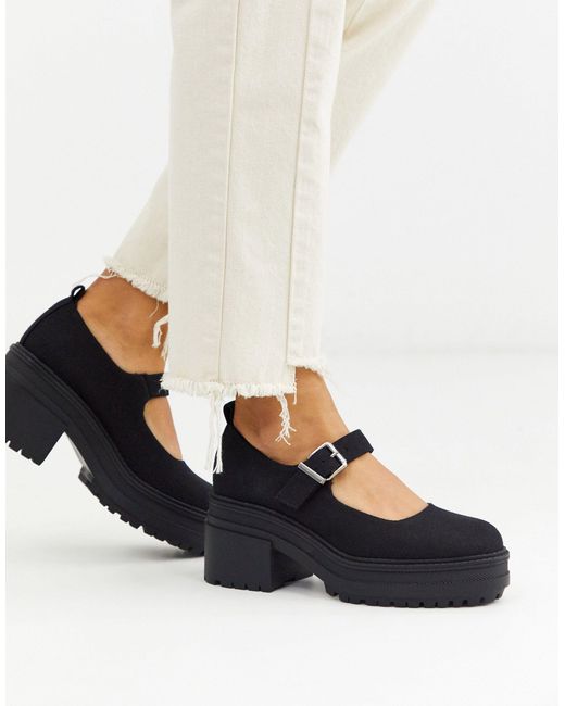 Plateauhakken en pumps ASOS Spark Dames Schoenen voor voor Hakken voor  Plateauhakken en pumps Mary Jane Schoenen Met Hoge Hak En Dikke Zool in het  Zwart allware.com.br