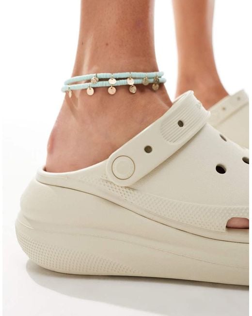 CROCSTM White Classic Crush Clog