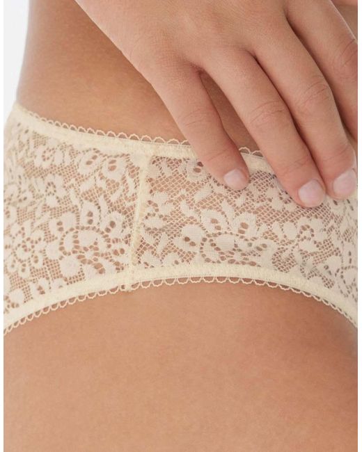 Tezenis White Classic Lace Briefs