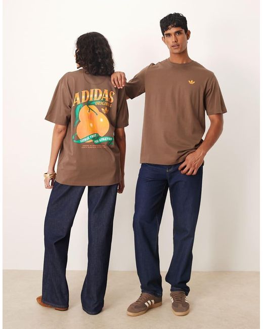 Adidas Originals Blue Oranges Graphic T-shirt