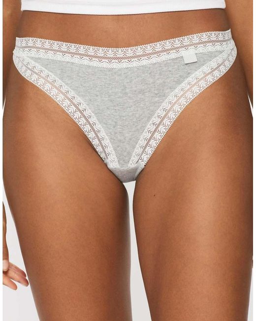 KBX Blue Knickerbox 3 Pack Cotton Thong