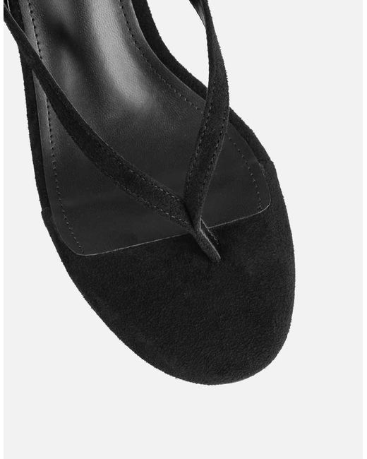 SIMMI Natural Immy Toe Thong Wedge Sandals