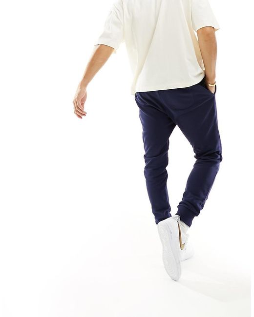 Lyle & Scott Blue Lyle & Scott Slim Fit Joggers for men