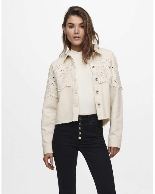 Veste - rayon ONLY en coloris Natural