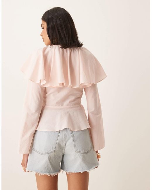 ASOS Natural – prärie-bluse