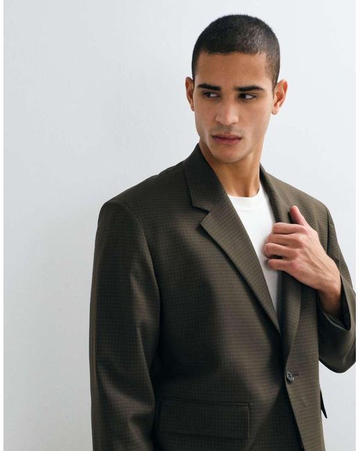 ASOS Black Boxy Suit Jacket for men