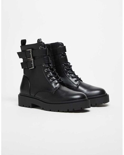 ASOS Brown Lace Up Boots for men