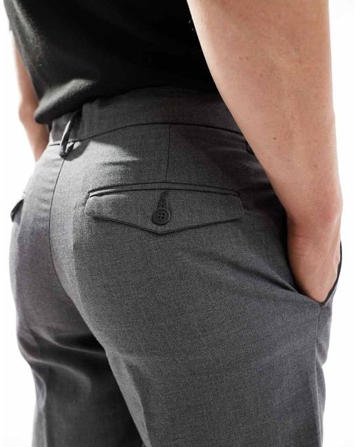 Jack & Jones Black Karl Loose Fit Smart Trouser for men