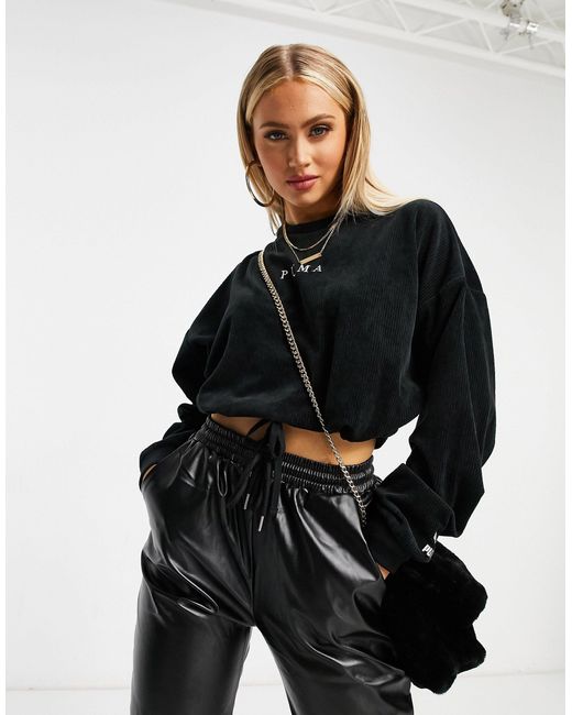 Puma shop cropped jumper