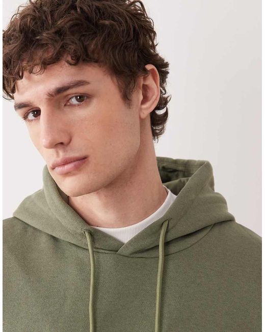 JJ Rebel Green Relaxed Fit Hoodie for men
