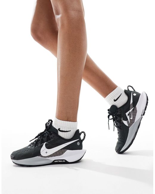 Nike Black Reactx Pegasus Trail 5 Sneakers