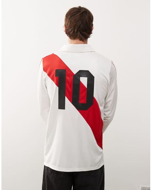 Adidas Originals Red Peru 1978 Jersey for men
