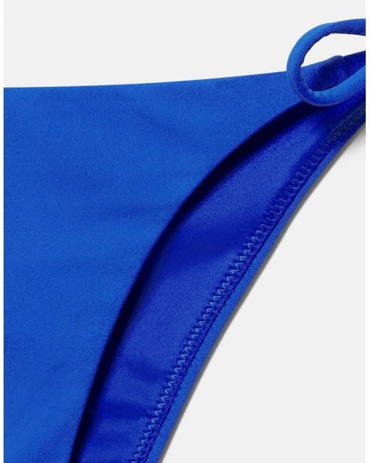 Pull&Bear Blue Bikini Bottoms