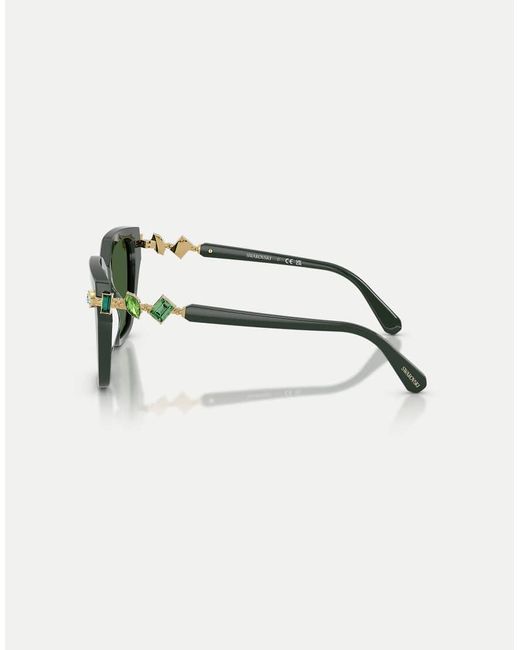 Irregular di Swarovski in Green