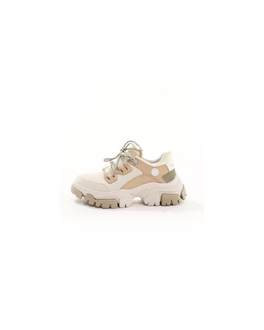 Adley way - sneakers bianco sporco con suola platform di Timberland in Natural