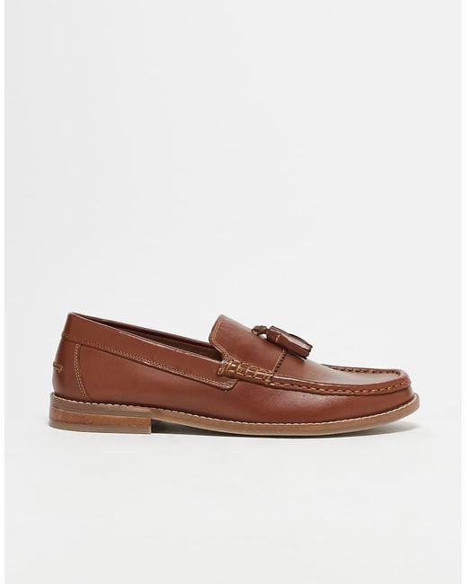 ASOS Blue Tassel Loafers for men