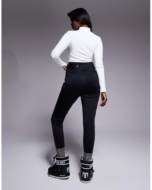 ASOS 4505 Ski & Snow Black Asos 4505 Ski Soft Shell Water Repellent Skinny Ski Pants