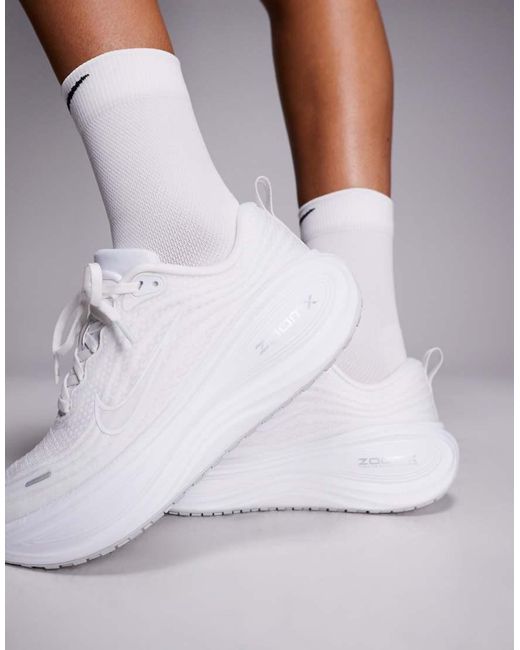 Nike White Vomero Plus Trainers