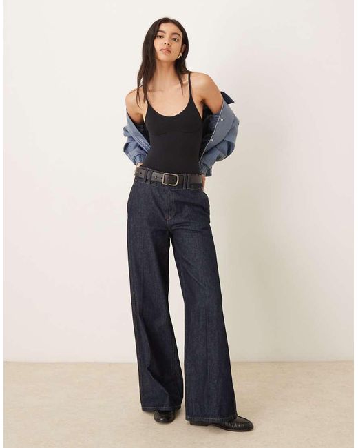 ASOS Black Seamless Cami Bodysuit