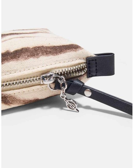 Stradivarius Natural Mini Toiletry Bag