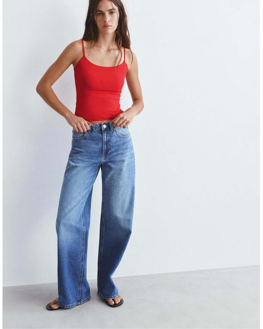Pull&Bear Red – oberteil