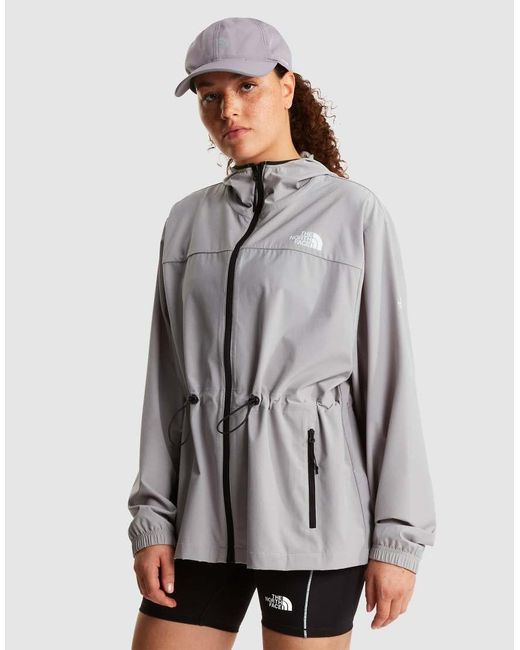 The North Face Gray W Ma Wind Jacket