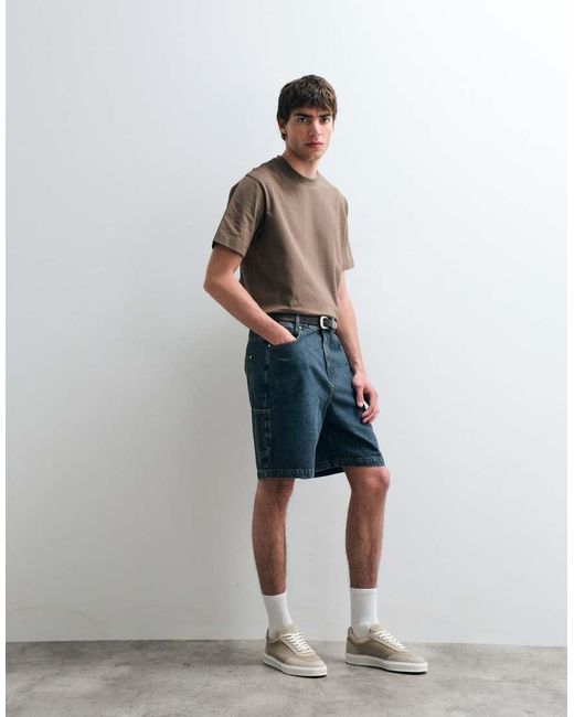 ASOS COLLECTIVE Brown Heavyweight T-shirt for men