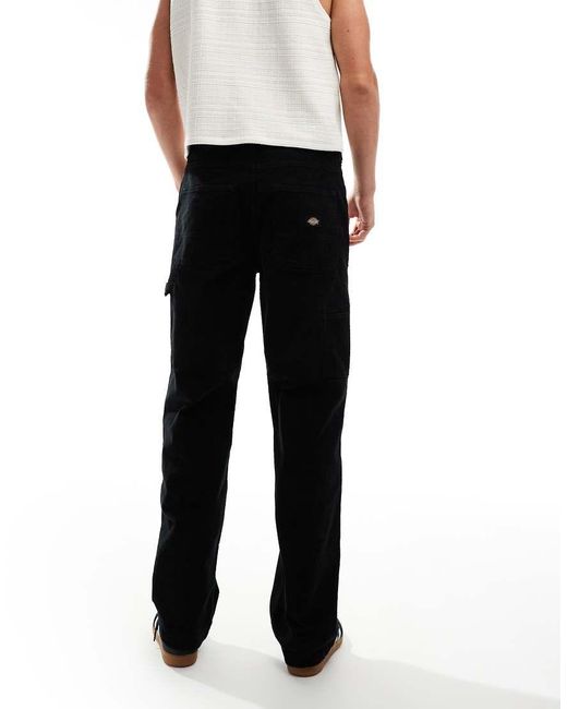 Dickies Black Seasonal Carpenter Trousers for men