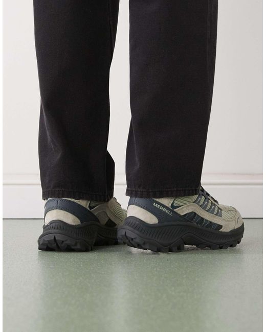 Merrell Black Speed Strike 2 Trek Sneakers for men