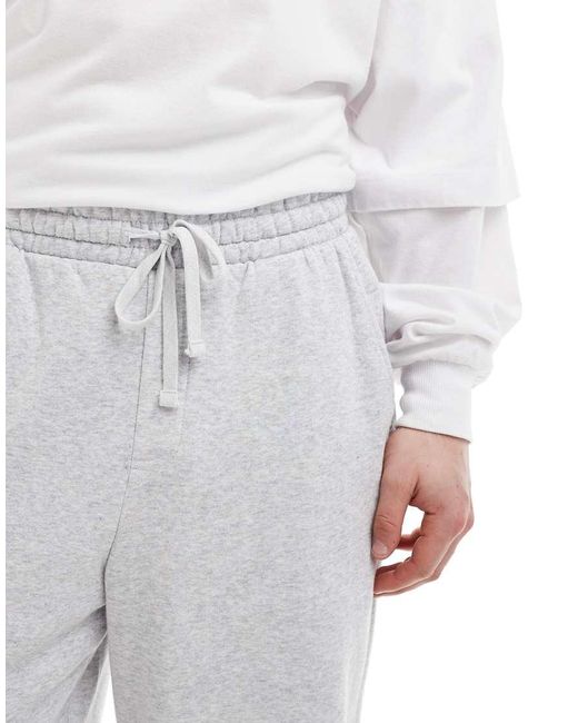 Cotton On White Wide Leg Jogger Trousers for men
