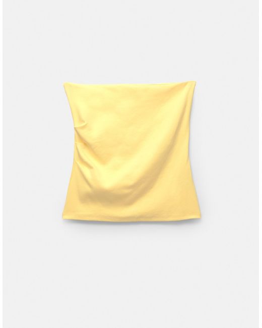 Pull&Bear Yellow – trägerloses oberteil