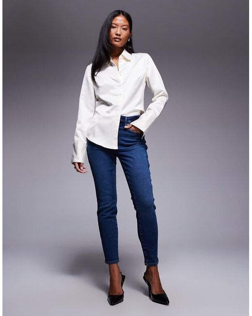Good American Petite Blue Skinny Jeans