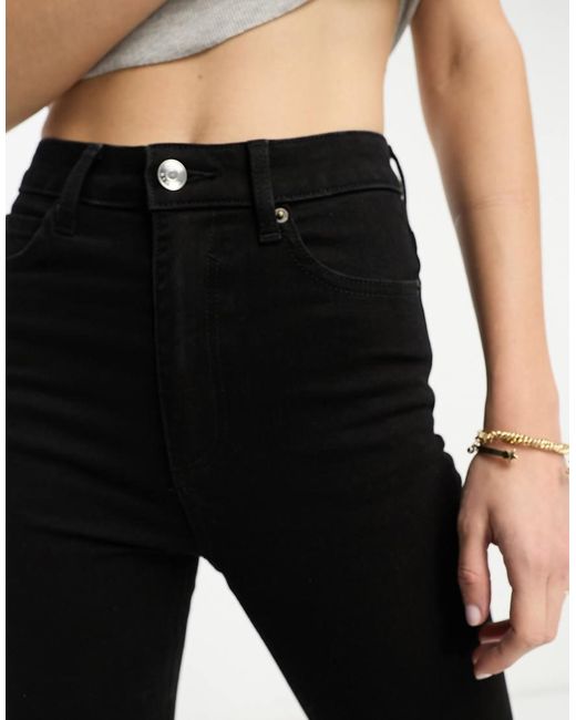 Vaqueros Pitillo Negros De Asos Design Tall ASOS de color Black