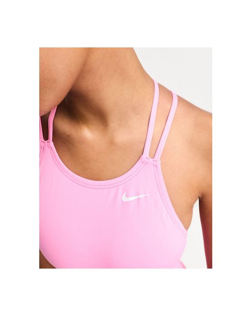 Nike Pink – hydrastrong – sportbadeanzug